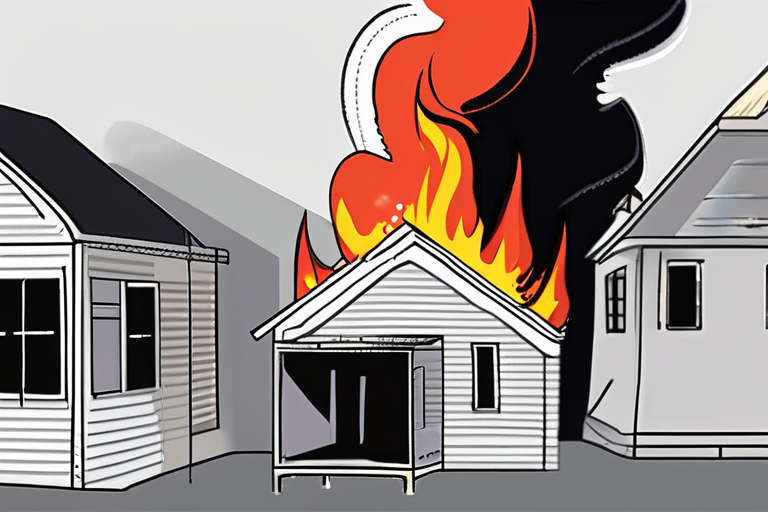Journalist's House Engulfed in Flames: A Personal Encounter with Conspiracy Theories