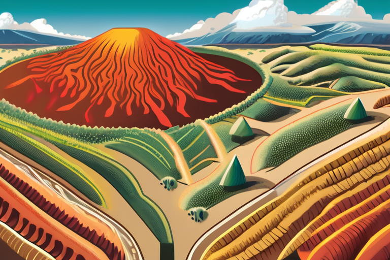 Volcanic Mega-Eruptions Unleash Prolonged Droughts on Global Food Systems