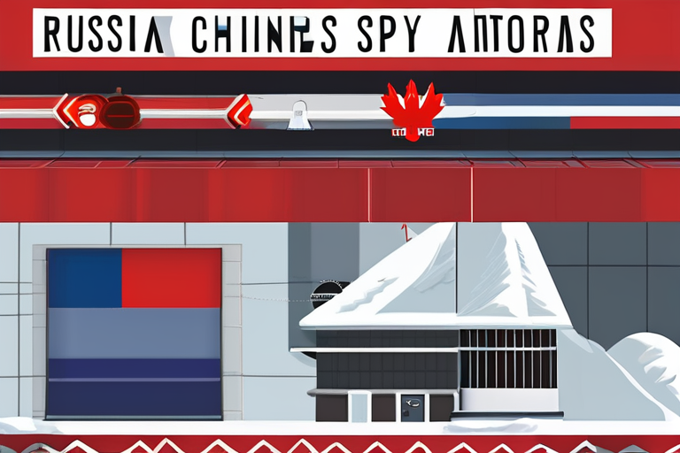 Russia, China Escalate Arctic Spy Efforts, Targeting Canada's Government and Private Sector