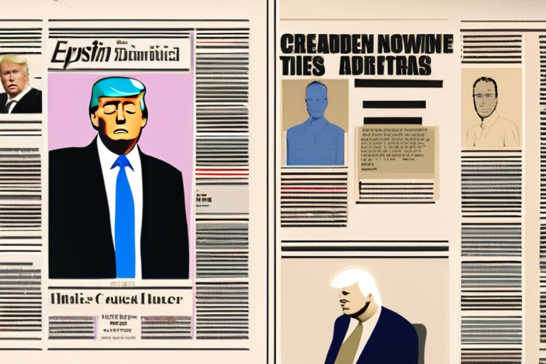 Epstein Emails Expose Ties to Trump, Raise Journalism Ethics Concerns