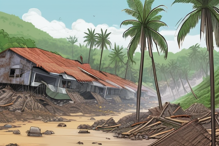 Landslide Strikes Java Island, Leaving 2 Dead and 21 Missing