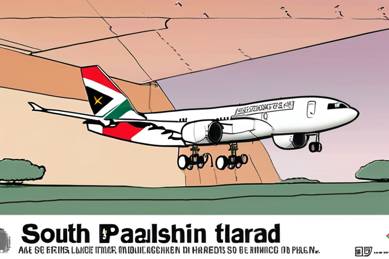 South Africa Launches Probe into Mysterious Palestinian Plane Arrival