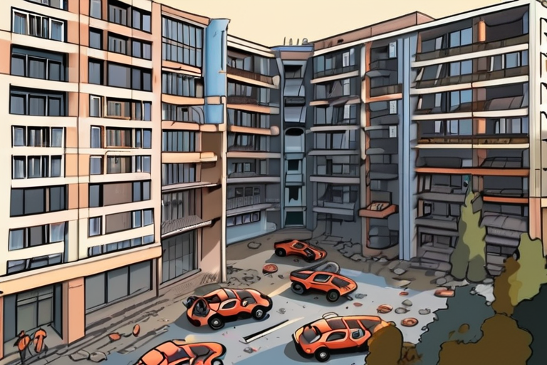 Russian Drone Strike Devastates Kyiv Apartment Complex, Leaving Six Dead and Dozens Injured