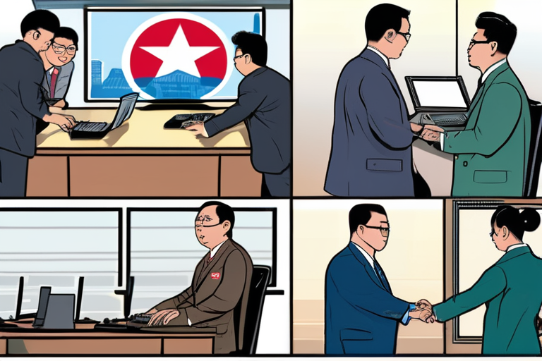 North Koreans Pose as Remote IT Workers to Defraud US Companies