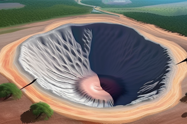 Scientists Uncover 900-Meter Crater in China, Rewriting Earth's Recent History