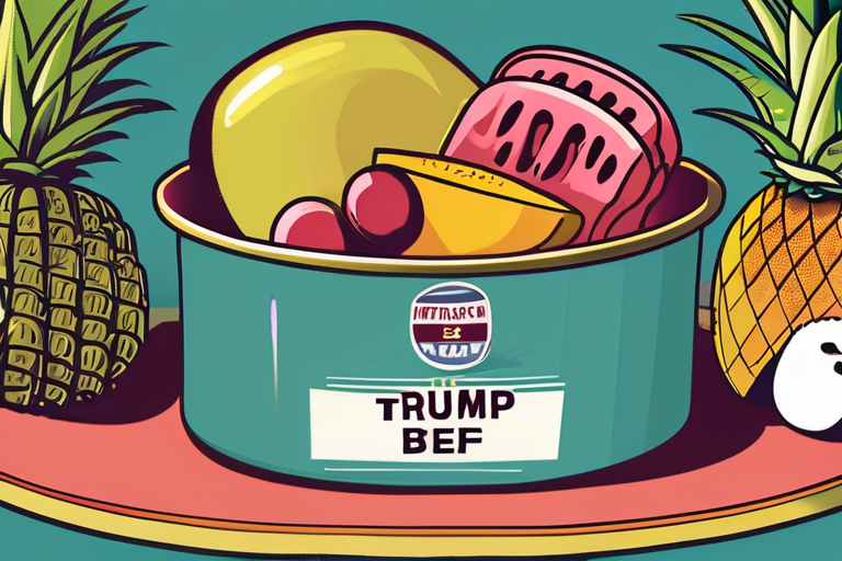 Trump Lifts Tariffs on Beef, Coffee, and Tropical Fruits to Lower US Prices
