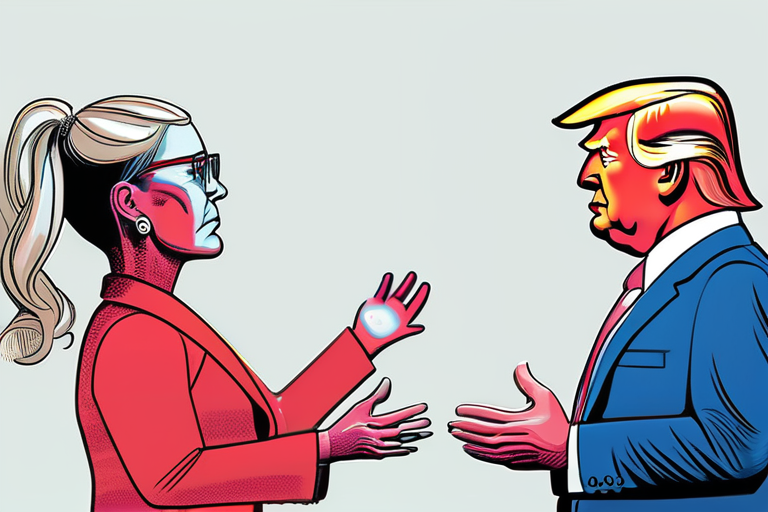 Trump Ditches Marjorie Taylor Greene Over "Wacky" Behavior