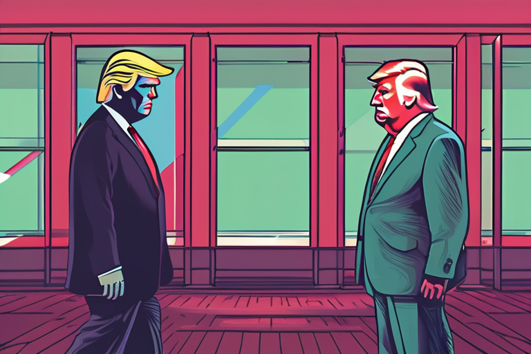 "Trump Splits with Greene Over Far-Left Drift"