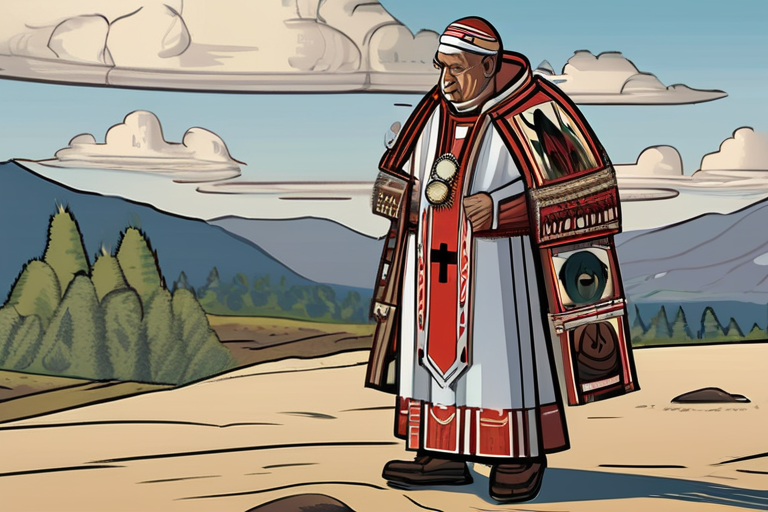 "Pope Restores Sacred Artifacts to Indigenous Communities in Canada"