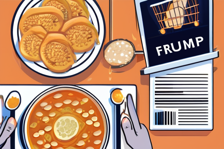 "Trump Eases Tariff Burden on Food Prices"