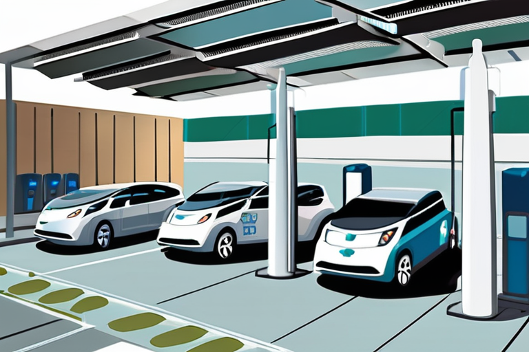 Airport Boosts Resilience with Electric Vehicle-Powered Microgrid