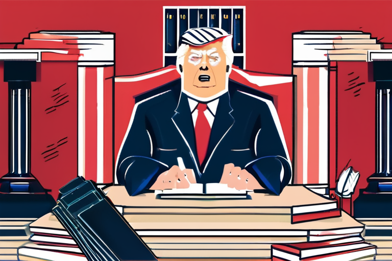 Trump's Pardon Signatures Raise Red Flags: Justice Department Corrects "Technical Error