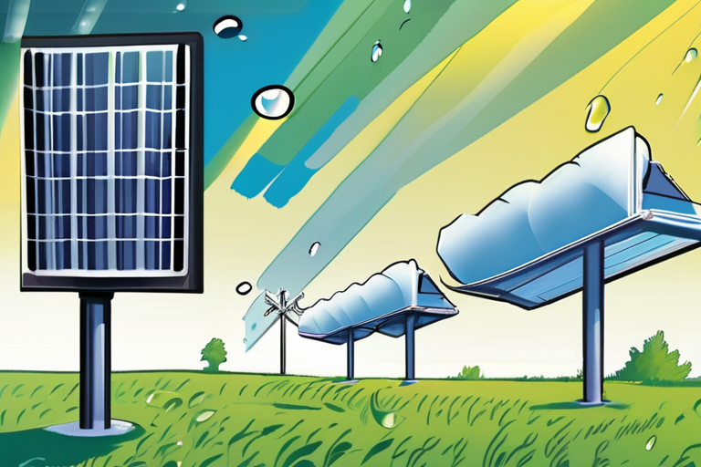 Scientists Harness Raindrops to Generate Renewable Electricity