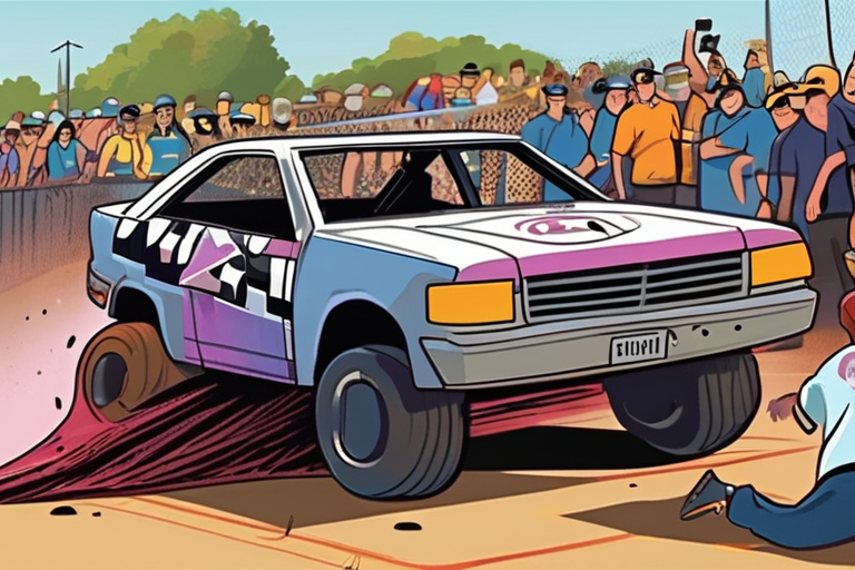 Demolition Derby Car Crashes into Crowd, Nine Injured in Southeastern Australia