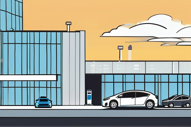 Airport Powers Up Resilience with Electric Vehicle-Powered Microgrid