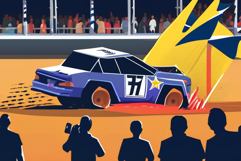 Demolition Derby Car Crashes into Crowd, Injuring 13 in Australia