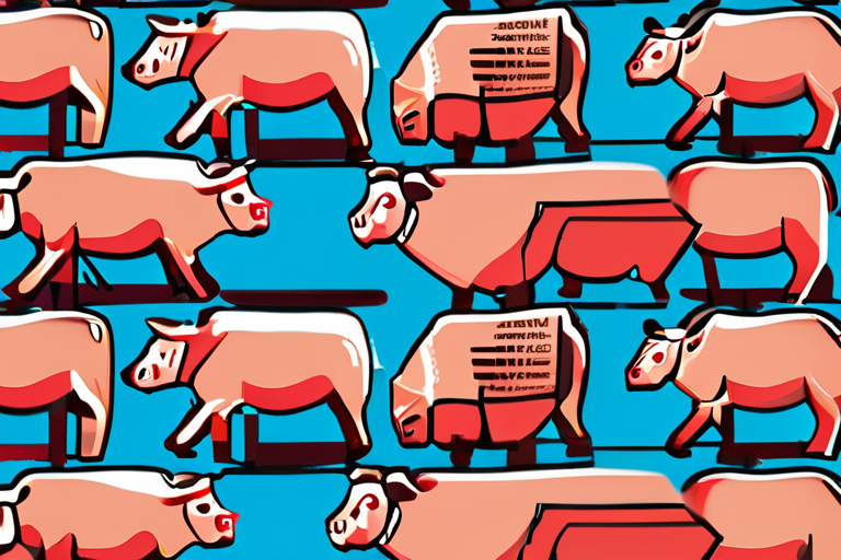 Beef Prices Poised to Soar 60% as US Cattle Herd Hits 70-Year Low