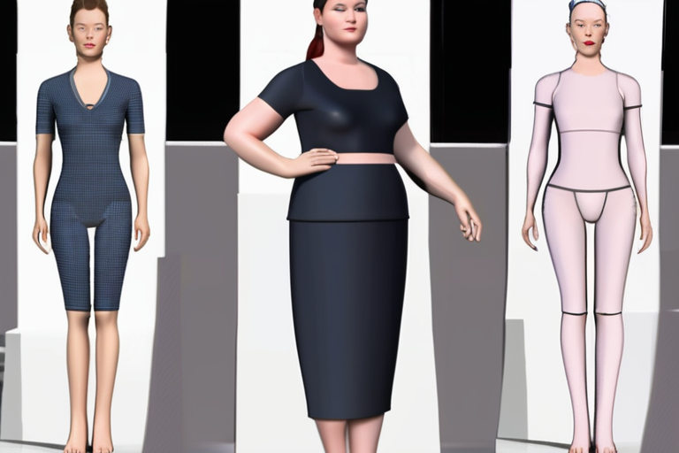 Tech Revolutionizes Fashion Sizing with 3D Scanning Breakthrough