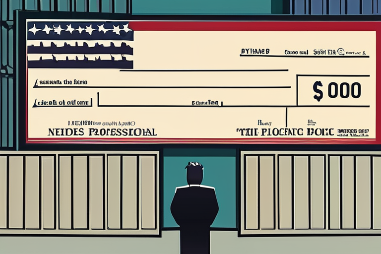 Treasury Secretary Blocks Trump's $2,000 Check Plan, Requires Congressional Vote