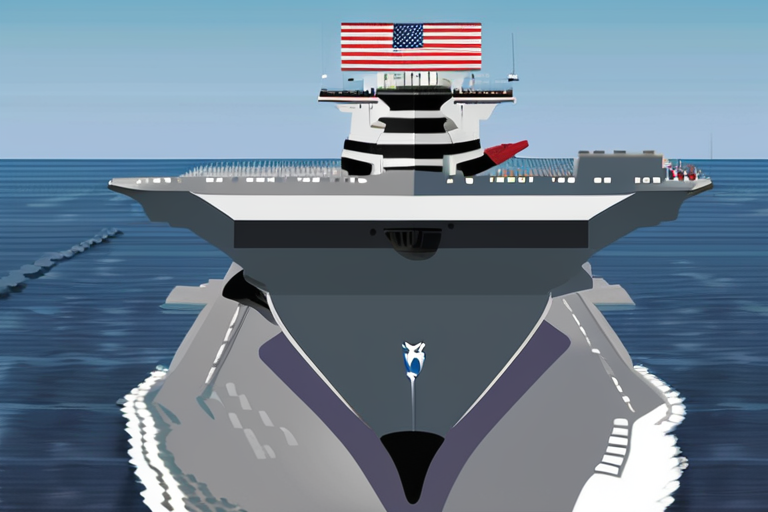 USS Gerald R. Ford Joins Growing U.S. Fleet in Caribbean Waters