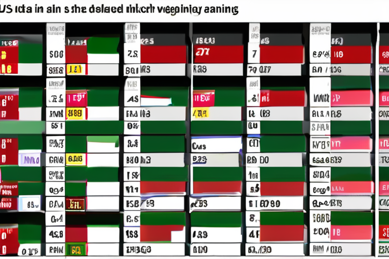 Asian Shares Stall as Delayed US Data and Mixed Tech Earnings Weigh