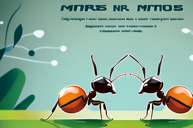 Two ants, two species, one mother