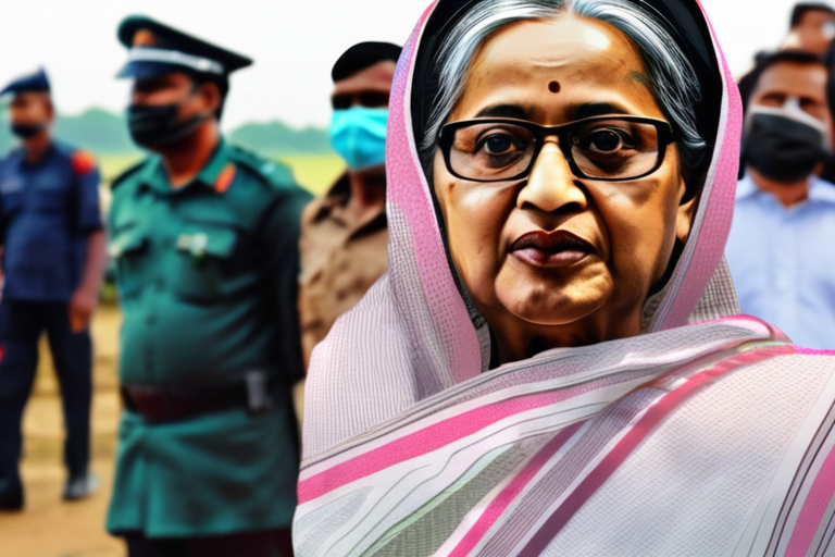"Bangladesh Court Hands Down Death Sentence to Prime Minister Sheikh Hasina"