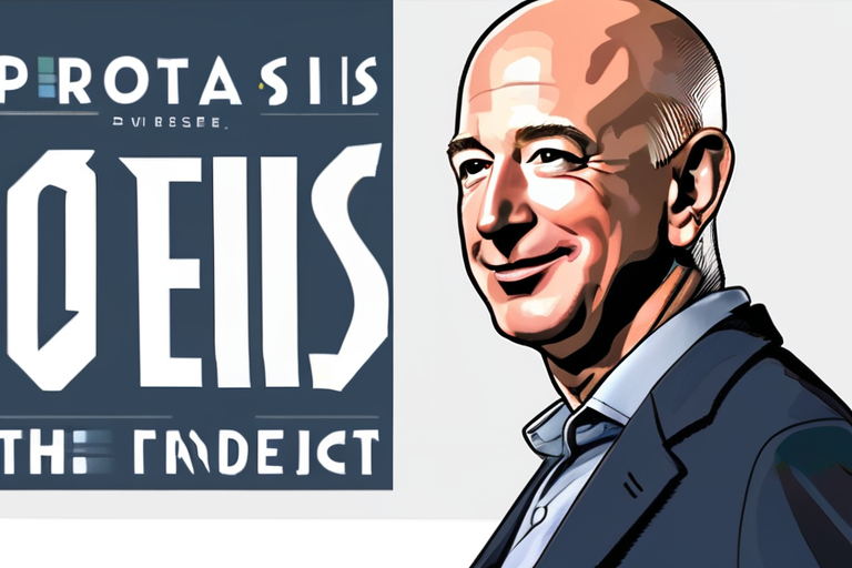 Jeff Bezos Returns to CEO Role at New AI Venture Project Prometheus
