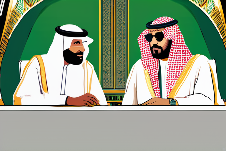 "Trump Hosts Saudi Crown Prince for High-Stakes US-Saudi Talks"