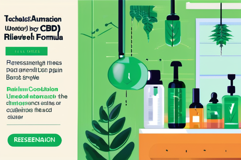 Researchers Unlock CBD's Full Potential with Breakthrough Pain Relief Formula