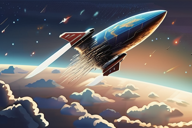 What is the chance your plane will be hit by space debris?