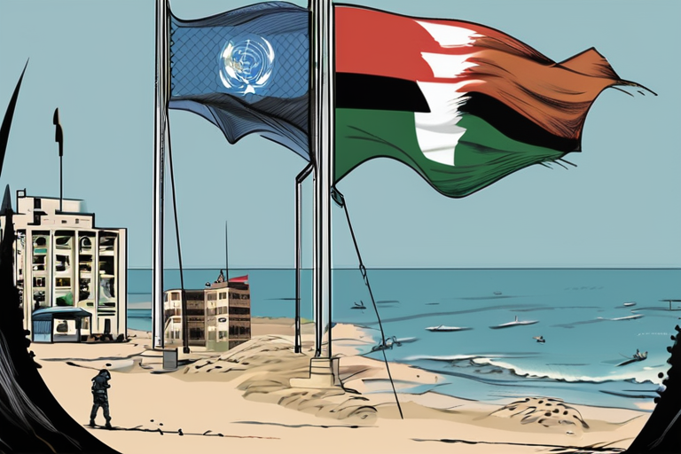 The U.N. Security Council approves a U.S. plan for a Gaza stabilization force