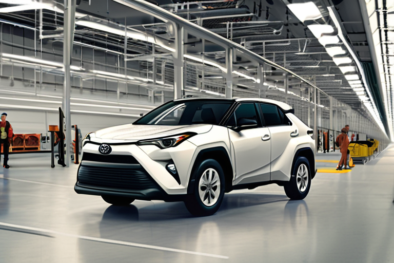 Toyota Invests $912M in US Hybrid Vehicle Production