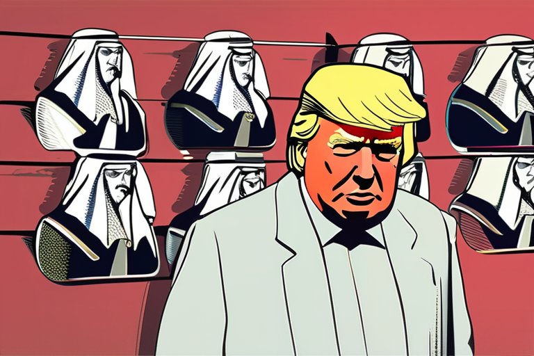 "Trump Shields Saudi Prince in Khashoggi Murder Row"