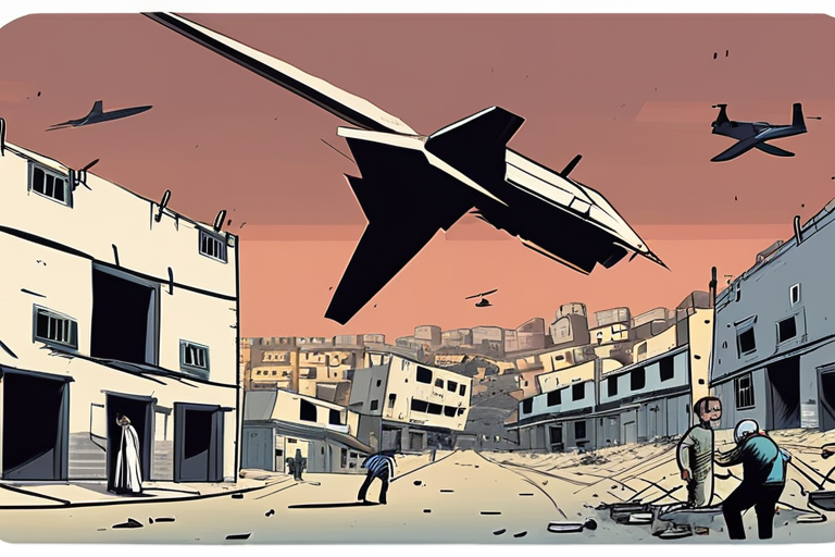 Israeli Drone Strike on Palestinian Refugee Camp in Lebanon Kills at Least 13