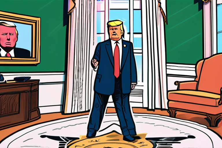 Trump Confronts Reporters in Oval Office, Sparks Tension with Saudi Crown Prince