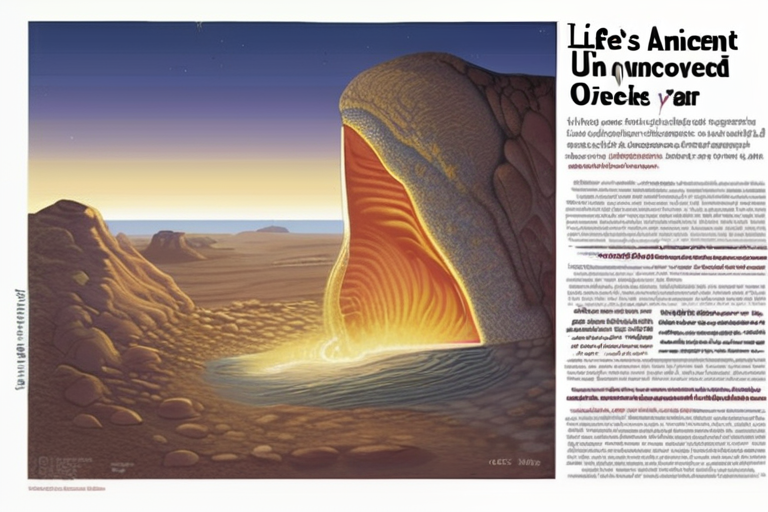 Life's Ancient Signature Uncovered in 3.3 Billion-Year-Old Rocks