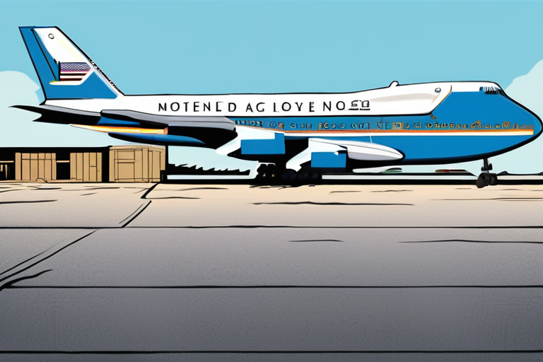 Trump's Epstein Deflection Sparks Outburst on Air Force One