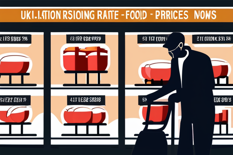 UK Inflation Rate Slows to 3.6% Amid Rising Food Prices