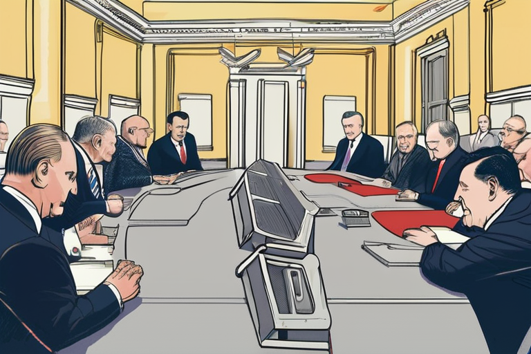 "US Leaders Rush to Ukraine for Last-Ditch Russia Talks"