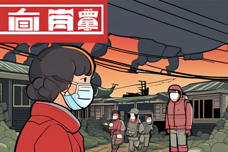 "Japan Blaze Forces 170 Families to Flee"