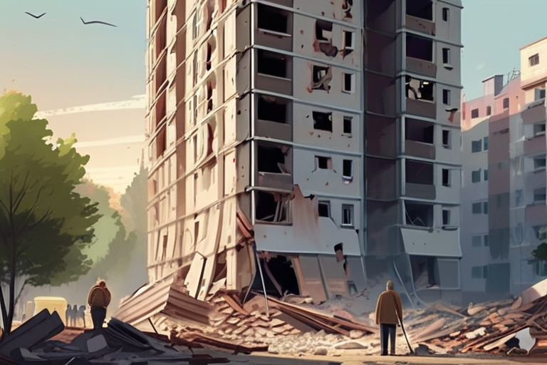 Russian Missile Strike Devastates Ukrainian Apartment Building, Killing at Least 25