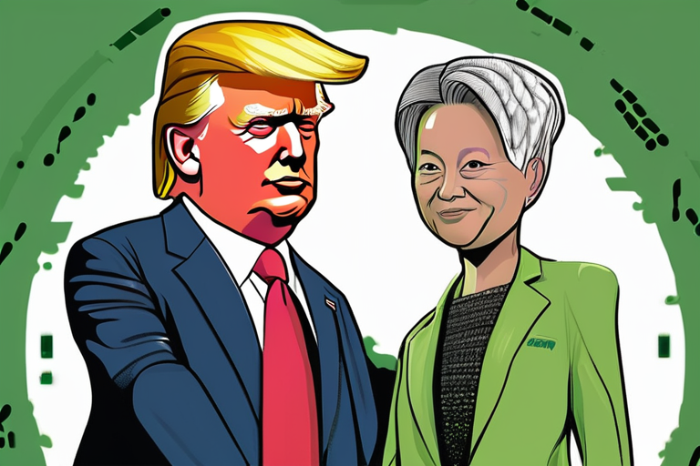 Trump and Nvidia CEO Forge Unlikely Alliance Amid AI Boom
