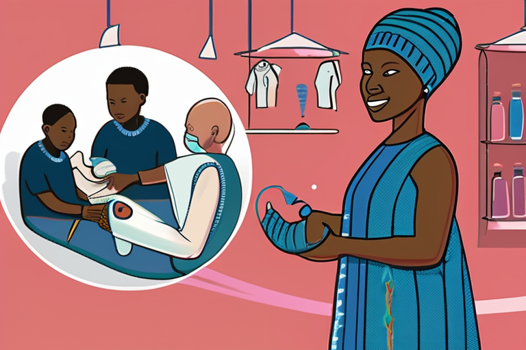 Kenyan Knitter Creates Lifeline for Cancer Patients with Custom Prostheses