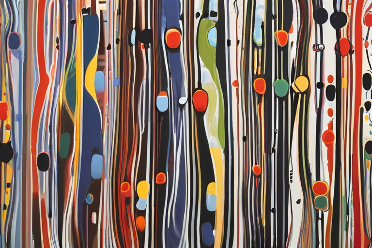 Children's Drip Paintings Uncover Hidden Math in Pollock's Art