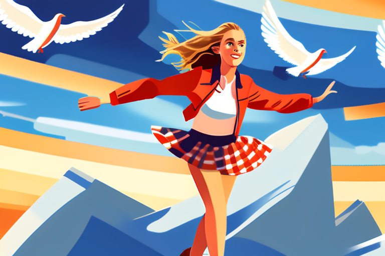 Sydney Sweeney Flies American Eagle to New Heights