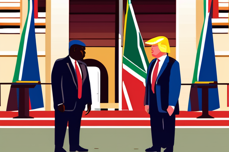 "Trump's Fury Targets Afrikaners in South Africa Feud"