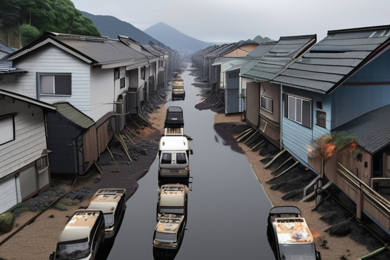 Japan Fire Engulfs Fishing Town, Leaving 170 Homeless and 1 Dead