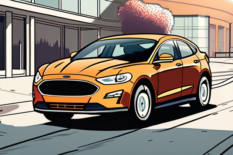 "Ford CEO Warns Against Electric Car Tax Hike"