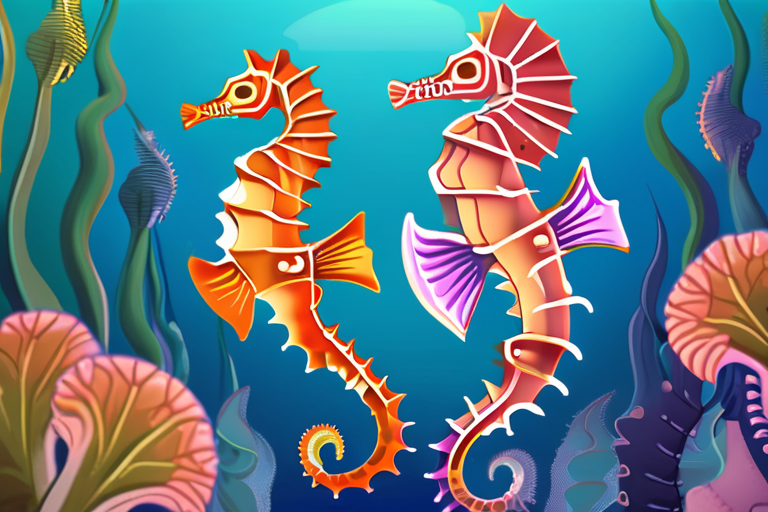 Male Seahorses Defy Evolution: Scientists Uncover Surprising Pregnancy Parallels